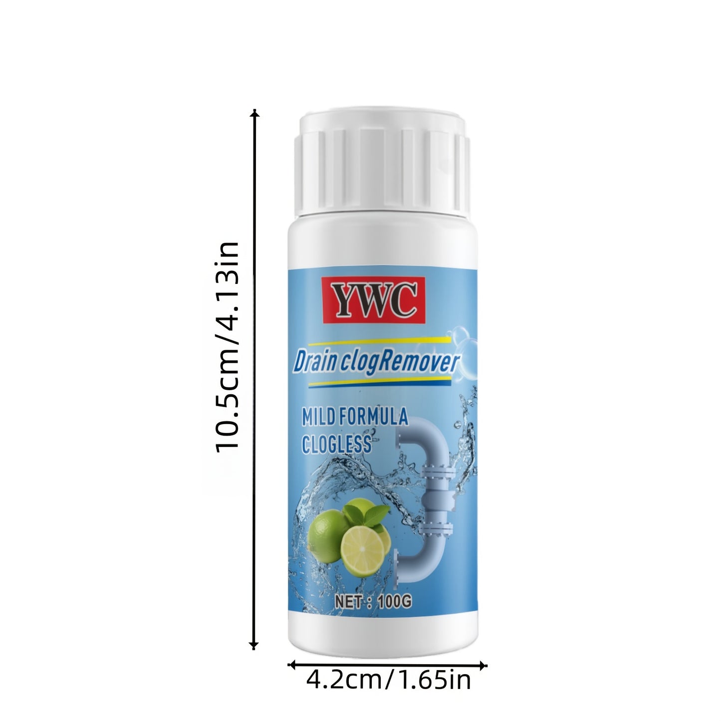 1 pack of Pipe Dredging Powder for dissolving toilets, toilet floor drains, kitchen sewers, oil blockages, and deodorizing. Specifically formulated for use in dissolving toilets, toilet floor drains, kitchen sewers, and oil blockages, and is ideal for RV