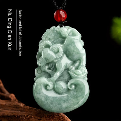 [Trendy Option] Embrace your Chinese zodiac with a gorgeous pendant made of natural stone. Pick from Rat, Ox, Tiger, Rabbit, Dragon, Snake, Horse, Sheep, Monkey, Chicken, Dog, or opt for a full set of Chinese zodiac pendants. Stay fashionable and stylish!