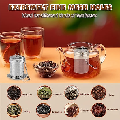 1 piece of Extra Fine Mesh Stainless Steel Tea Strainer for brewing loose tea and seasoning