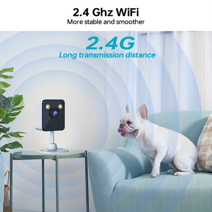 Zhxinsd 2MP Wireless Security Camera offers indoor CCTV with Motion Detection, Color Night Vision, Two-Way Audio, and Cloud & SD Card Storage. This security camera is brought to you by ZHXINSD.