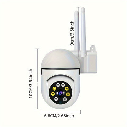 [Highly-Recommended] Get this HD WiFi Home Security Camera for Full-Color Night Vision, Two-Way Audio, and Motion Detection. USB Powered and Wireless, it's perfect for keeping your loved ones safe. Great for Christmas and Thanksgiving gifts!