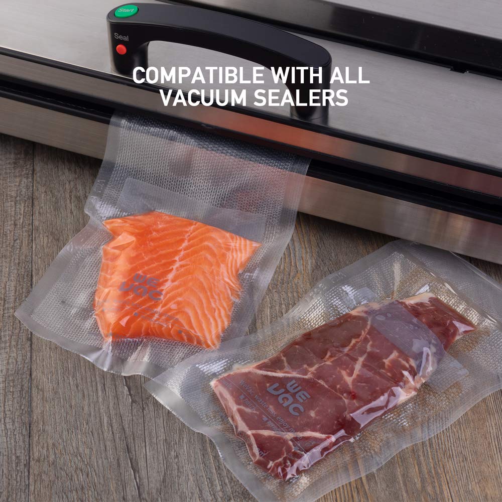 [Top Pick] Kitchen Food Vacuum Sealer Bags - BPA-Free and Ideal for Freshness, Compression Cooking, and Steaming Storage. No Power Required for Packaging and Sealing.