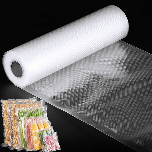 [Top Pick] Kitchen Food Vacuum Sealer Bags - BPA-Free and Ideal for Freshness, Compression Cooking, and Steaming Storage. No Power Required for Packaging and Sealing.