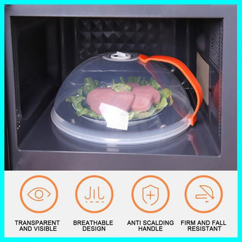 - Microwave Food Cover
- Protects Hot Dishes
- Oil and Splash Proof
- Preserves Freshness
- Kitchen Essential