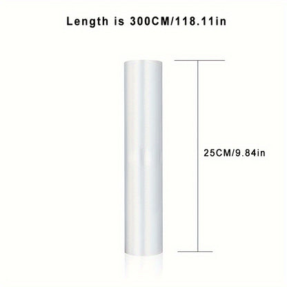 1 pack containing 2 rolls of vacuum sealer bags. These textured bags provide airtight sealing for food items, making them suitable for storing a variety of items such as grains, meat, fruit, and vegetables. These household thickening pumping compression