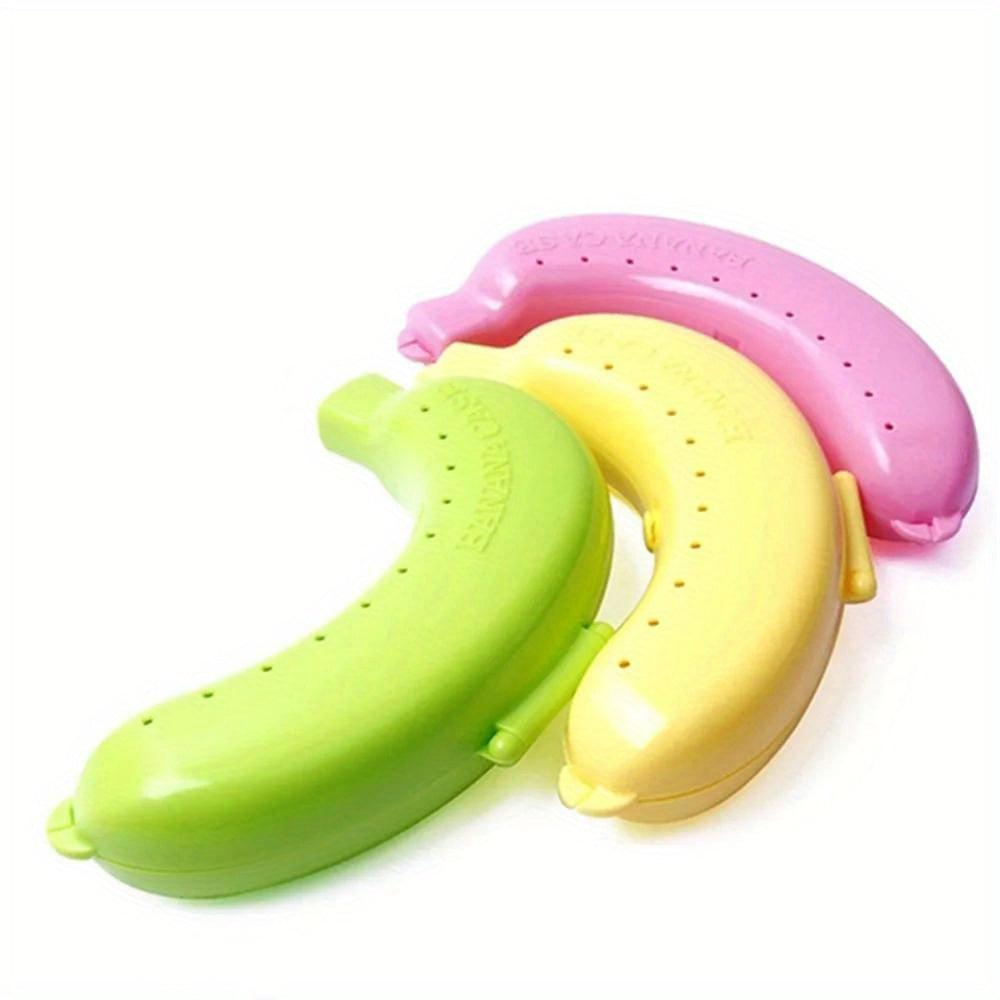 1 piece of Banana Protector Container, Plastic Box Holder Case, Food Lunch Fruit Storage Box - perfect for outdoor travel, school picnics, camping, and more. This cute Banana Case makes a great gift for both women and men, perfect for Easter Day