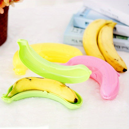 1 piece of Banana Protector Container, Plastic Box Holder Case, Food Lunch Fruit Storage Box - perfect for outdoor travel, school picnics, camping, and more. This cute Banana Case makes a great gift for both women and men, perfect for Easter Day