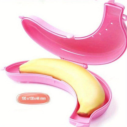 1 piece of Banana Protector Container, Plastic Box Holder Case, Food Lunch Fruit Storage Box - perfect for outdoor travel, school picnics, camping, and more. This cute Banana Case makes a great gift for both women and men, perfect for Easter Day