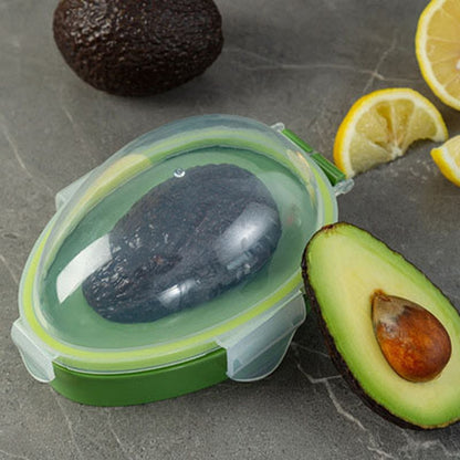 1 piece of Avocado Saver - a Kitchen Food Storage Box that helps save space and keeps your avocados fresh. This container is perfect for organizing vegetables and other kitchen supplies.