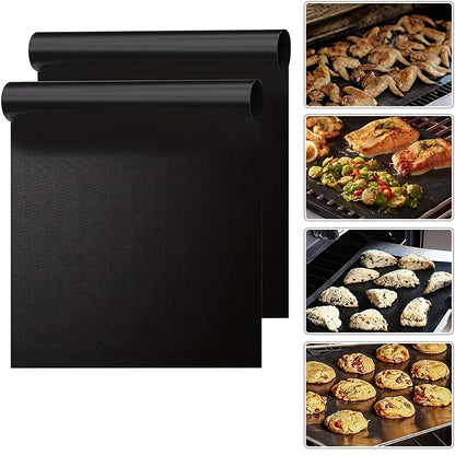 1 Piece Heavy Duty Extra Large Nonstick Oven Liner - Reusable Mat for Electric & Gas Ovens, Ideal for Grilling Tools