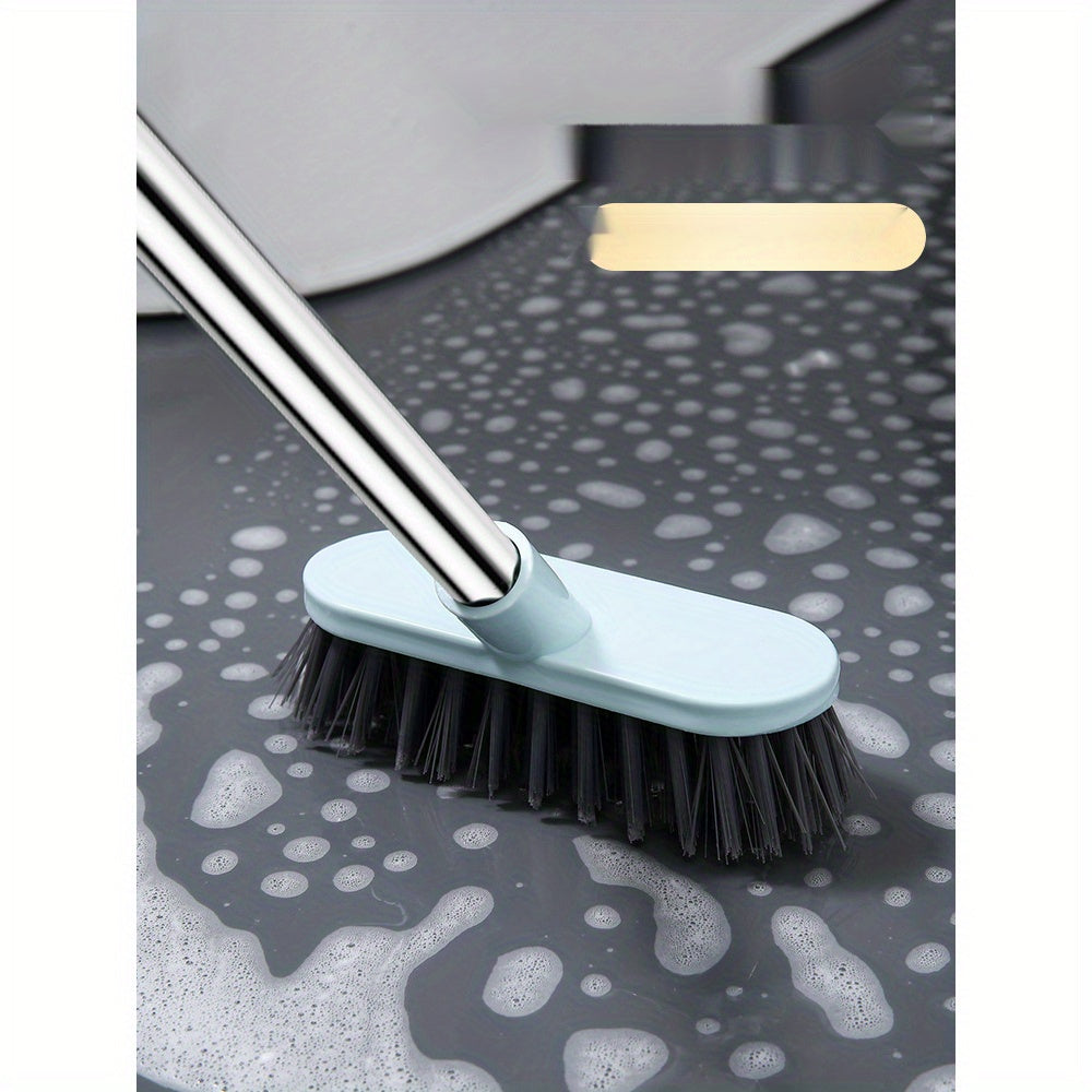 - Description: This bathroom floor brush features a durable long handle and hard bristles, making it ideal for cleaning toilets and floors. The no dead angle design ensures thorough cleaning of both toilet and ceramic tiles. Perfect for manual tile