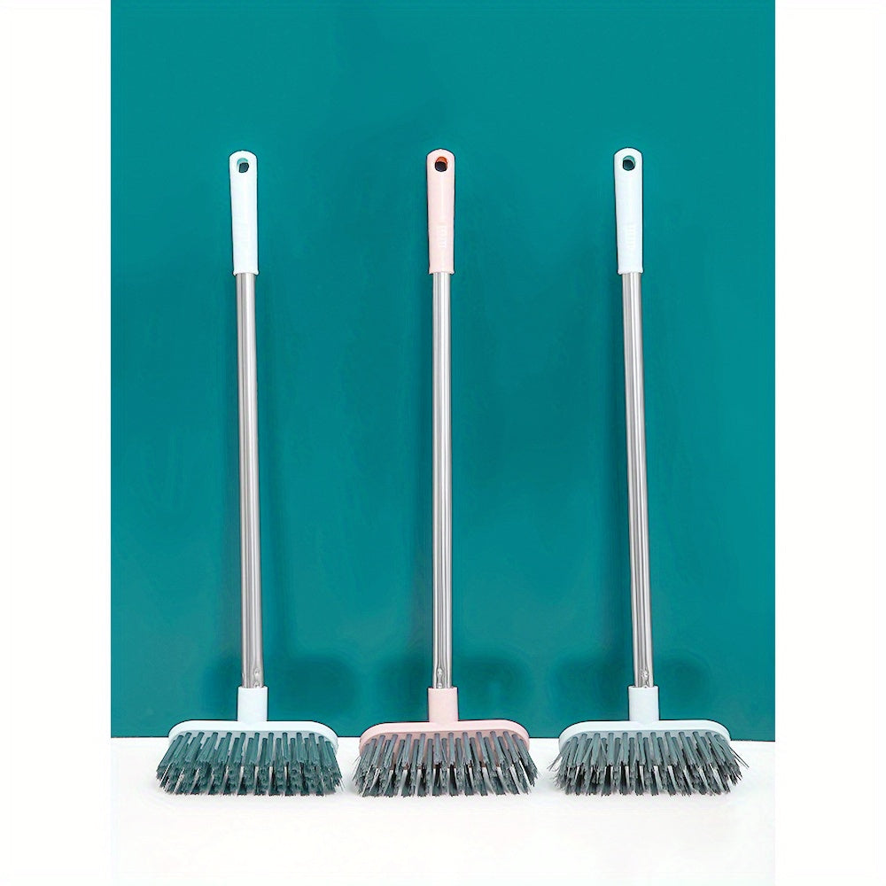 - Description: This bathroom floor brush features a durable long handle and hard bristles, making it ideal for cleaning toilets and floors. The no dead angle design ensures thorough cleaning of both toilet and ceramic tiles. Perfect for manual tile