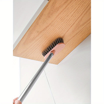 - Description: This bathroom floor brush features a durable long handle and hard bristles, making it ideal for cleaning toilets and floors. The no dead angle design ensures thorough cleaning of both toilet and ceramic tiles. Perfect for manual tile