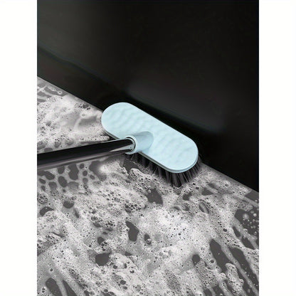 - Description: This bathroom floor brush features a durable long handle and hard bristles, making it ideal for cleaning toilets and floors. The no dead angle design ensures thorough cleaning of both toilet and ceramic tiles. Perfect for manual tile