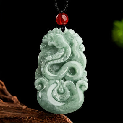 [Trendy Option] Embrace your Chinese zodiac with a gorgeous pendant made of natural stone. Pick from Rat, Ox, Tiger, Rabbit, Dragon, Snake, Horse, Sheep, Monkey, Chicken, Dog, or opt for a full set of Chinese zodiac pendants. Stay fashionable and stylish!