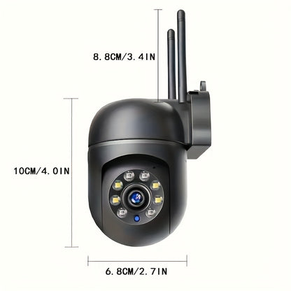 YIIYRY 1080P HD WiFi Camera featuring Infrared Night Vision, Two-Way Audio, Motion Detection, USB Power, Laptop Compatibility, Multi-Party App Sharing, and Real-Time Surveillance Smart Home Security for Ages 14 and Up.