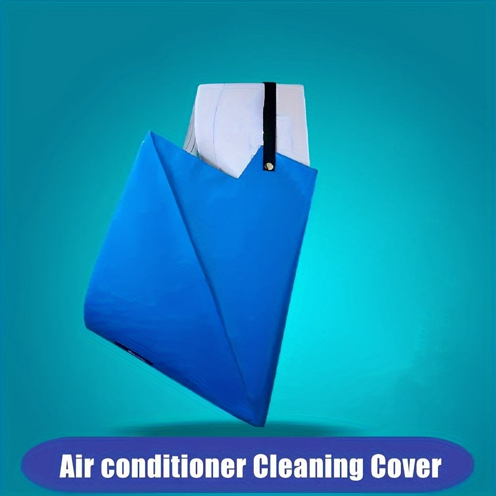 1 piece of Hanging Air Conditioner Thickened Cleaning Cover (95/130cm) for Home Dust Removal. Includes Cleaner Water Bag Set with Brush, Towel, and Water Pipe for a Special Air Conditioner Cleaning.