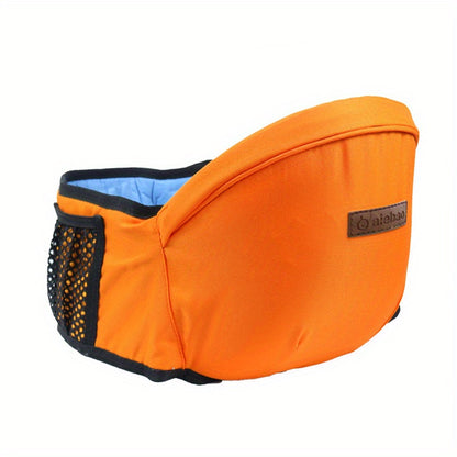 Youngsters can be carried hands-free with our Waist Stool Carrier, featuring a 45° angle for optimal comfort. Choose from a variety of colorful options, all made with durable polyester material. Ideal for outings and playtime.