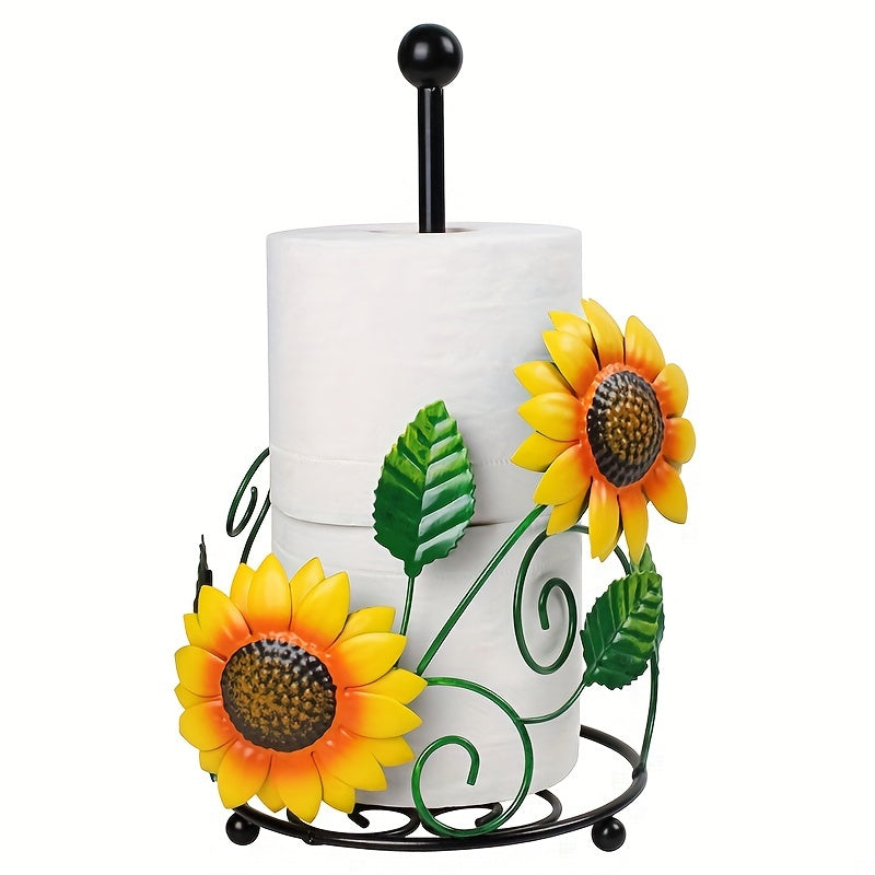 [Customer Favorite] Lovely Sunflower Metal Napkin Holder - Ideal for Adding Charm to Home, Kitchen & Dining Decor