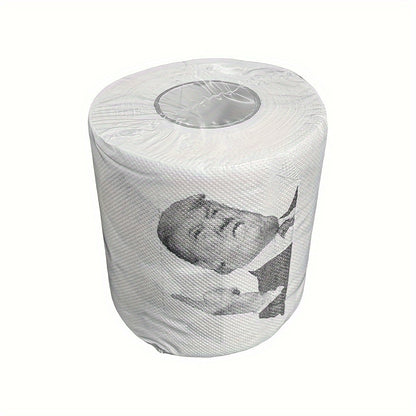 Introducing the Talking Piece Trump-Themed Toilet Paper! This 2-ply paper is perfect for home, restaurants, hotels, and travel. Great for Halloween and Christmas decorations, Valentine's Day parties, and more.