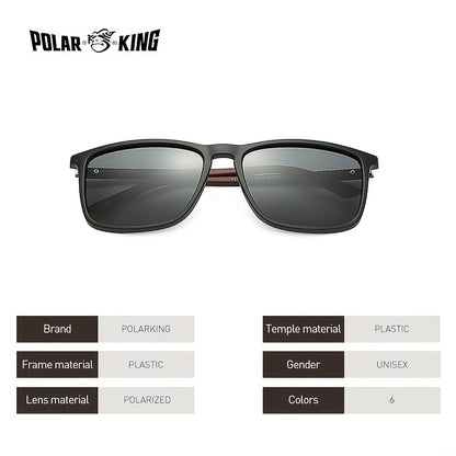 1 pair or 2 pairs of Retro Classic Lowkey Cool Square Polarized sunglasses, perfect for men and women for casual business, outdoor sports, parties, vacations, travel, driving, fishing, and as photo props. An ideal choice for a gift.