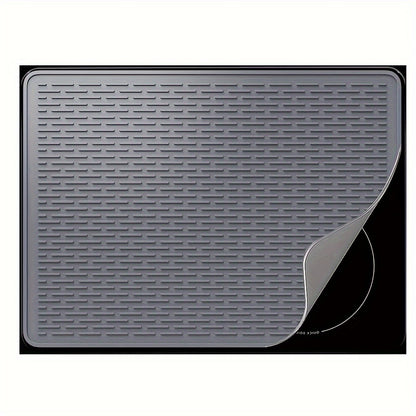 - Silicone Stove Mat: Protect your stove and countertop with this silicone insulation pad
- Multi-functional: Can also be used as a protective pad, stove top cover, and sub-drainage sink pad
- Kitchen Essentials: A must-have item in every home kitchen