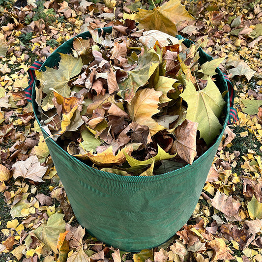 1 dona bog 'bog'dorchilik barglari sumkasi, 120 litr / 32 gallon Mugwort filiallari yig'ish sumkasi, qishloq xo'jaligi chiqindilari sumkasi.