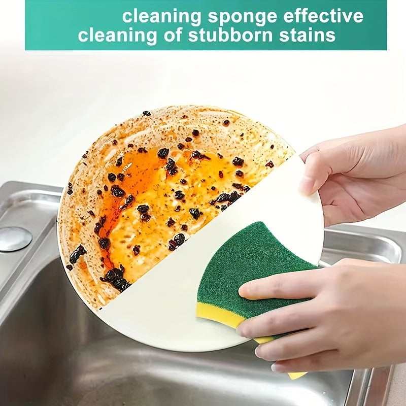 [Top Pick] Choose from 60, 80, or 160 pieces of our versatile Cleaning Sponge - perfect for all your home cleaning needs. Made with a double-sided Scouring Pad, this Dishwashing Sponge is also great for use in the kitchen. Our Premium Kitchen Sponge is