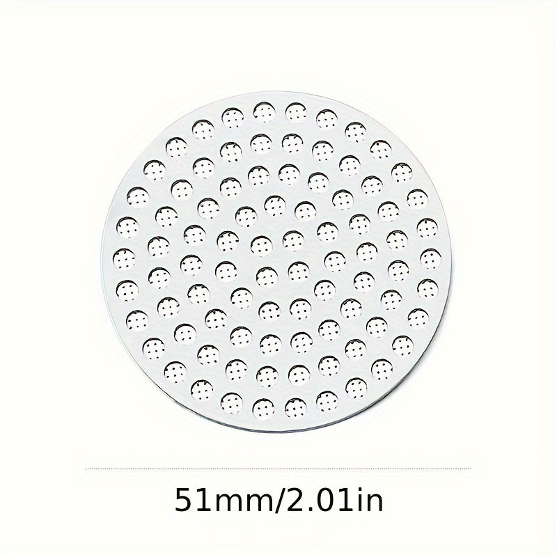 1 piece of 51mm/53mm/58mm Coffee Portafilter Screen, made of reusable 304 stainless steel with Puck Filter Accessory