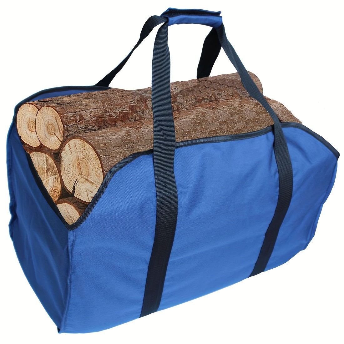 - Firewood Moving Tote Bag Set of 2, made from Canvas Material
- Features Extra Large and Durable design
- Ideal for use with Fireplace, Wood Stove, Firewood, Log, Camping, Landscaping