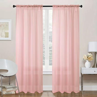 1 Pack of Curtains for the Home Living Room made of 45GSM Polyester. Perfect for Office, Bedroom, and Home Decor. Size: 132.08cm x 213.36cm.