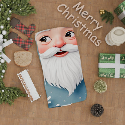 1 piece of 18 by 66.04 cm Christmas themed Merry Christmas Santa Claus Fabric Material In Assorted Designs And Colors.