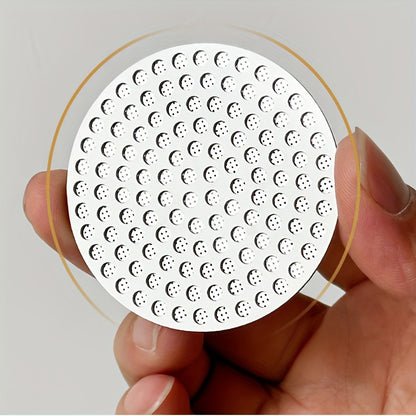 1 piece of 51mm/53mm/58mm Coffee Portafilter Screen, made of reusable 304 stainless steel with Puck Filter Accessory