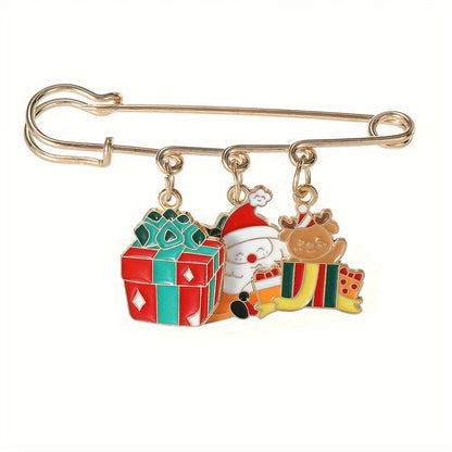 ZJ Zhijia Jewelry presents the Christmas Collection featuring a set of 90pcs cute cartoon themed alloy enamel pins and charms. Perfect for DIY craft supplies for cosplay, party decorations, keychains, earrings, and necklaces. This festive accessories kit