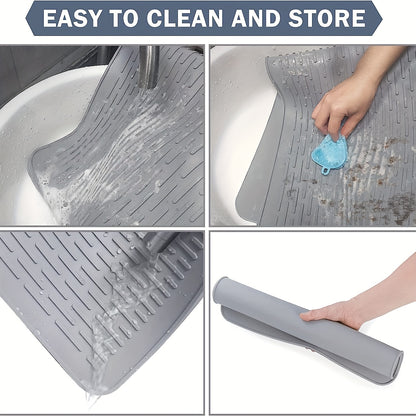 - Silicone Stove Mat: Protect your stove and countertop with this silicone insulation pad
- Multi-functional: Can also be used as a protective pad, stove top cover, and sub-drainage sink pad
- Kitchen Essentials: A must-have item in every home kitchen