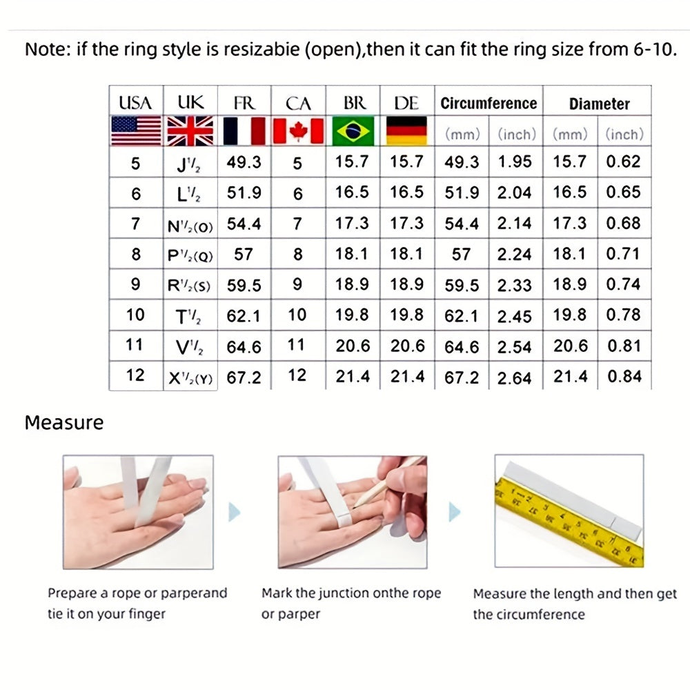 1 karat mozanit uzuk 925 sterling kumush, bir nechta ranglarda mavjud, sertifikat va sovg'a qutisi bilan yuqori sifatli zargarlik buyumlari, og'irligi 2,4 g/0,08 oz