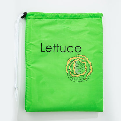 1 or 2 pieces of Yellow Banana Storage Bag and Green Vegetable Fresh-keeping Bag. These bags prevent ripening and keep fruits and vegetables fresh. They are lightweight, convenient, washable, and durable, making them essential kitchen supplies.