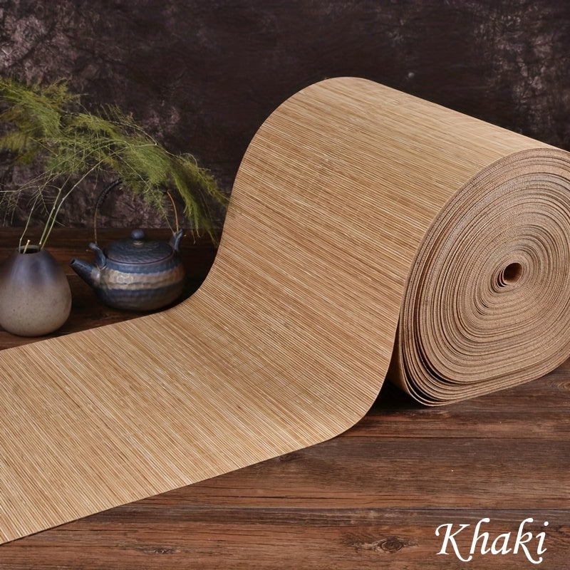 1 piece of Bamboo Tea Mat, Edgeless Cutting Bamboo Tea Mat, Bamboo Curtain, Bamboo Tea Chair Mat, Kitchen Tools, DIY Kitchen Supplies, Tea Accessories