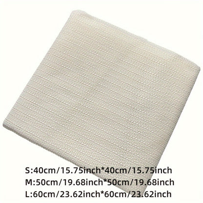 1 piece of a versatile anti-slip bed sheet and quilt pad - breathable, thin, and can be customized to fit any size bed.