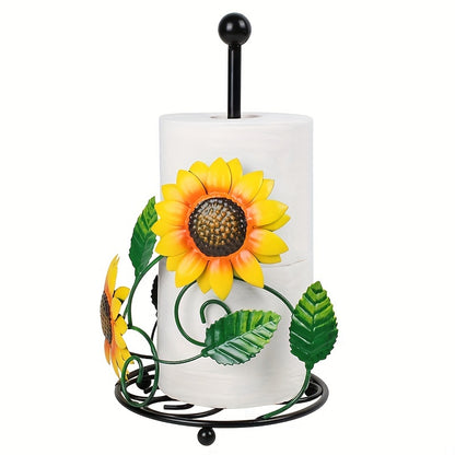 [Customer Favorite] Lovely Sunflower Metal Napkin Holder - Ideal for Adding Charm to Home, Kitchen & Dining Decor