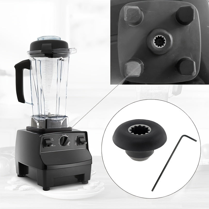 [Top Pick] Replacement Drive Socket Kit in Black for Vitamix 5000/5200/6300 Models - Includes Mushroom Head, Wrench, and Reusable Juicer Drive Socket Tool