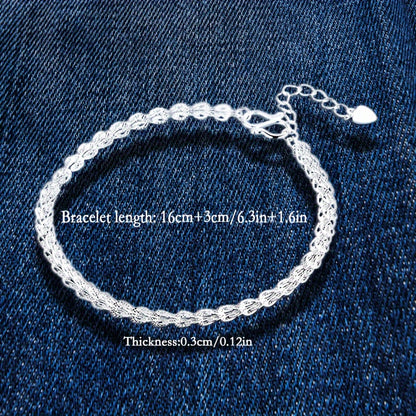 [Customer Favorite] Stunning and Versatile Phoenix Tail Bracelet - A Must-Have Jewelry Piece for Women. Made of 925 Sterling Silver, featuring a Simple and Elegant Design suitable for Daily Wear and Vacation. This beautiful accessory in a Silvery Color