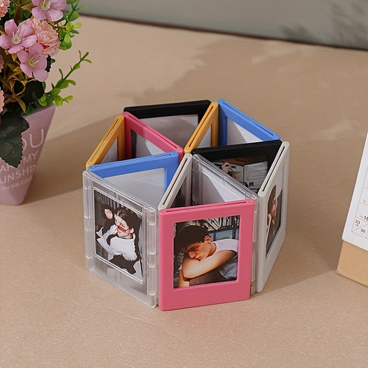 - Enhance your home decor with this set of 6 vibrant magnetic photo frames
- Perfect for displaying family memories, these 3-inch frames are compatible with Fujifilm Instax film
- Ideal for home or office decoration, these frames are great for Christmas