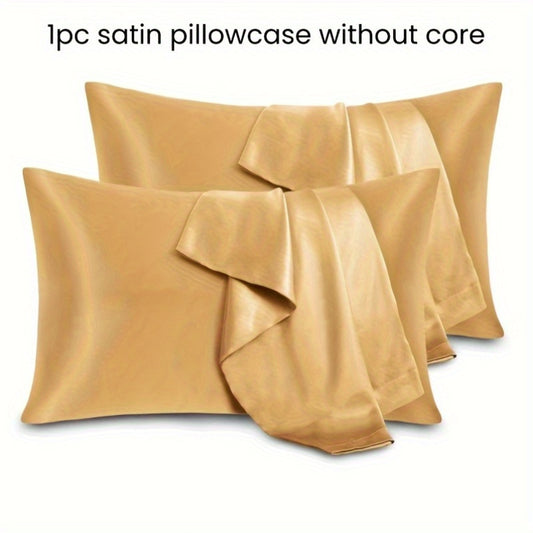 1 piece of high-quality satin pillowcase made from 100% polyester. It weighs 80-85gsm, featuring a woven fabric with active printing design. Dry cleaning is recommended to maintain its smooth craftsmanship.