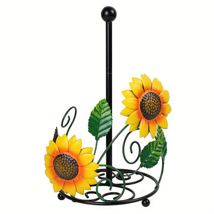 [Customer Favorite] Lovely Sunflower Metal Napkin Holder - Ideal for Adding Charm to Home, Kitchen & Dining Decor