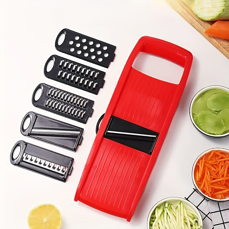 - Set of 16 Pieces: Vegetable Shredder, Multifunctional Fruit Slicer, Manual Food Grater, Vegetable Slicer, Knives, Containers, Onion Shredder Chopper with Interchangeable Blades
- Household Potato Shredder and Kitchen Supplies
- Kitchen Gadgets for all