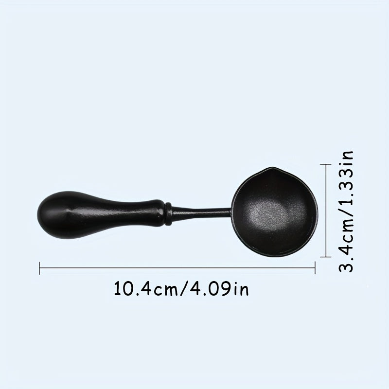 1 piece of Fire Paint Wax Melting Spoon, Non-stick Spoon for Fire Paint, Vintage Fire Paint Seal Wax Heating Tool, Fire Paint Wax Tool that is Easy to Clean